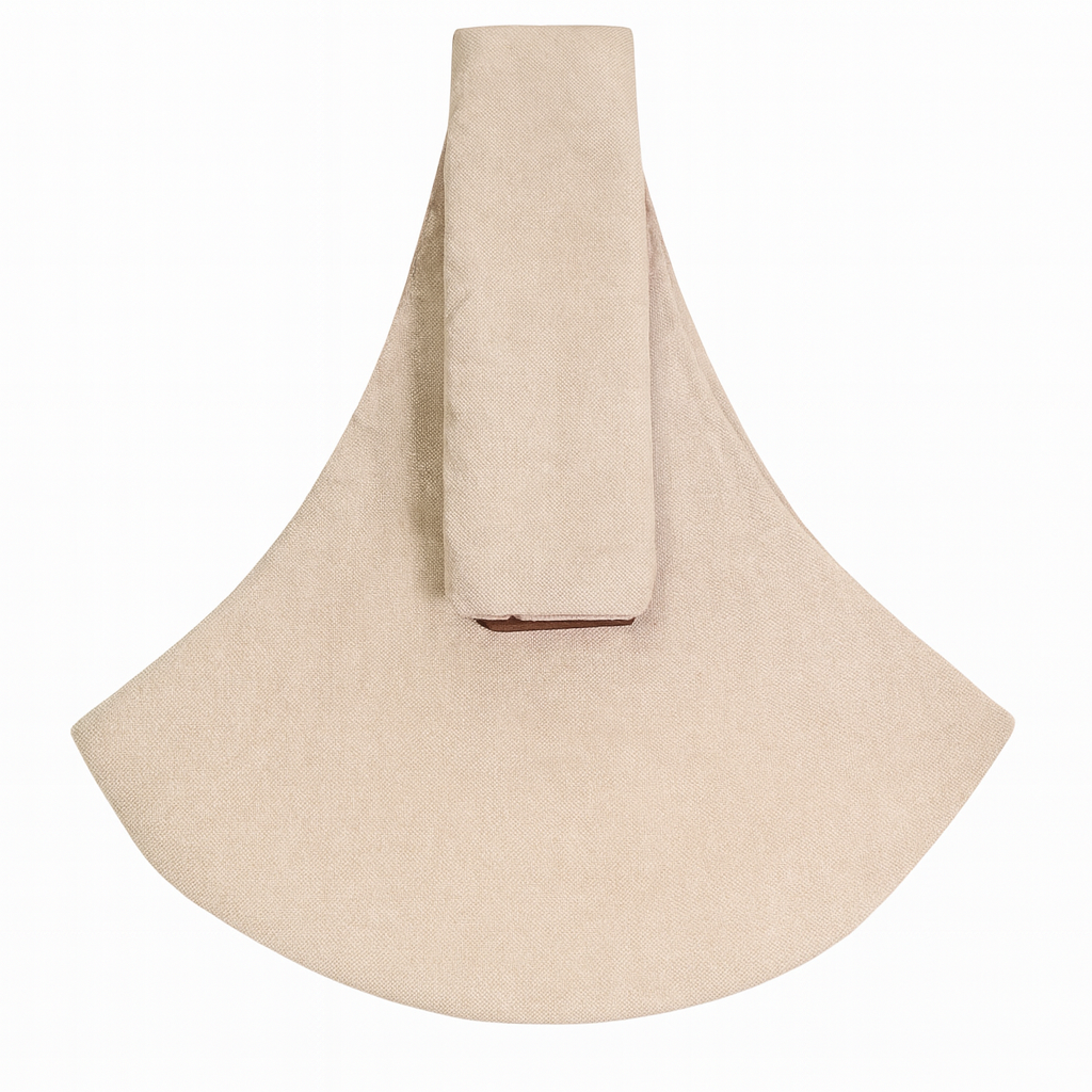 porte bébé beige 