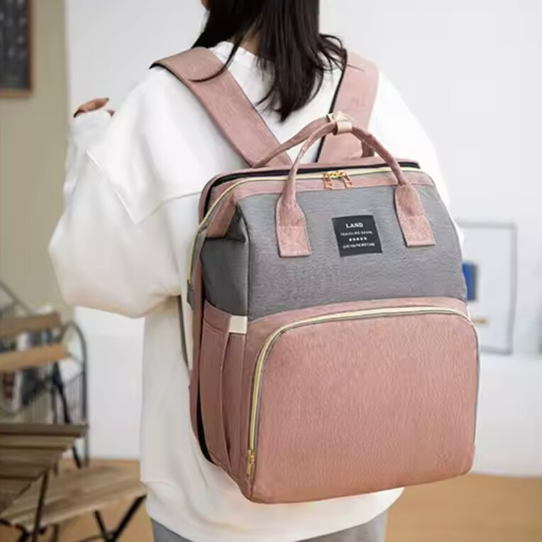 Sac à langer lit pliable 3-en-1 – BabyNomade™