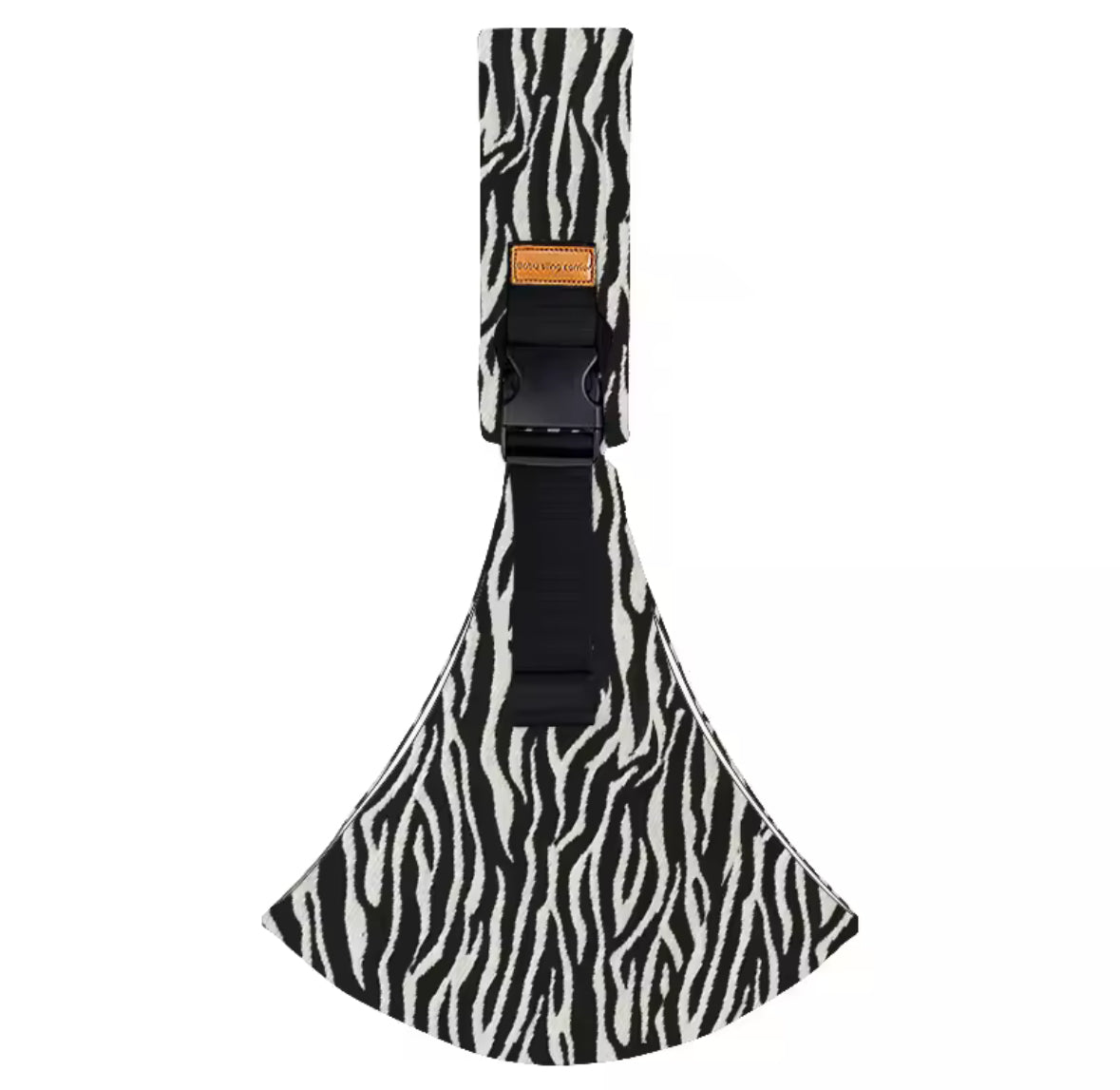 PORTE BEBE KOALA BABYNOMADE MOTIF ZEBRE VUE DE FACE